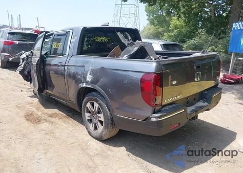 2017 Honda Ridgeline Rtl-T из США, поврежденный, VIN 5FPYK3F62HB016568